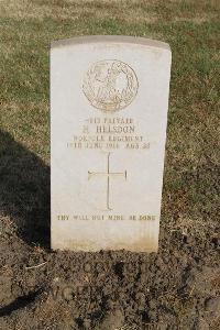 Ismailia War Memorial Cemetery - Helsdon, Henry